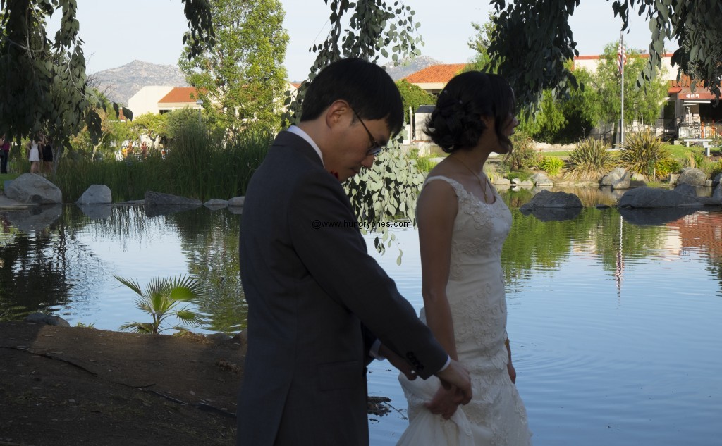 My niece's wedding reception. Pearl in the background.