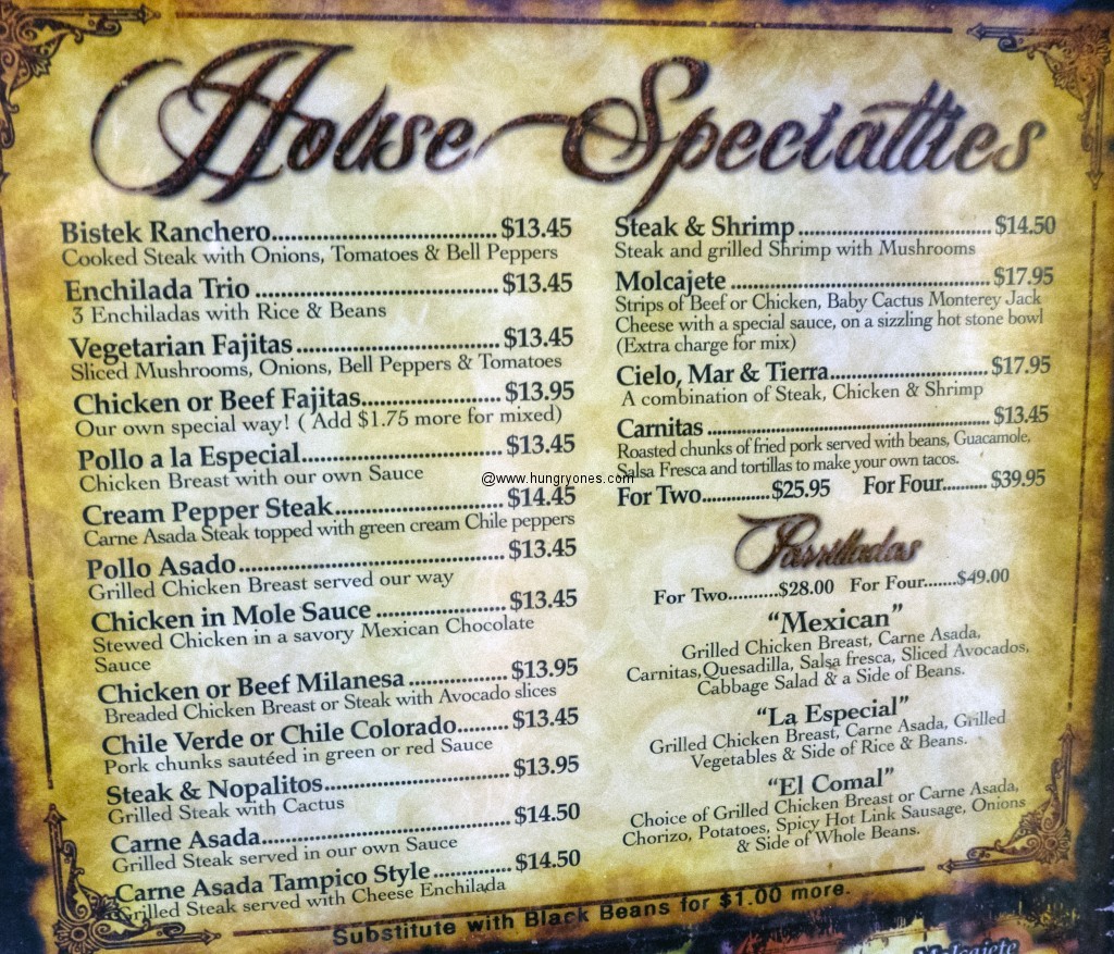 House Specialties