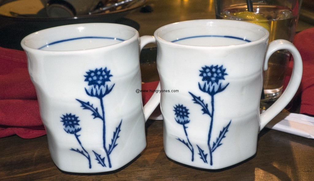 Safflower tea cups