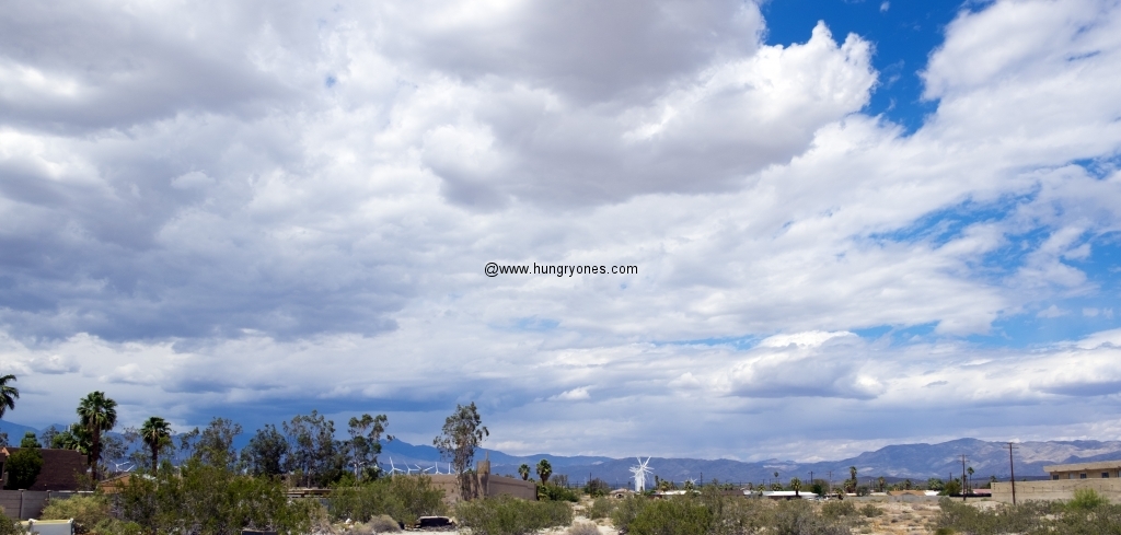 View from Brown's parking lot.