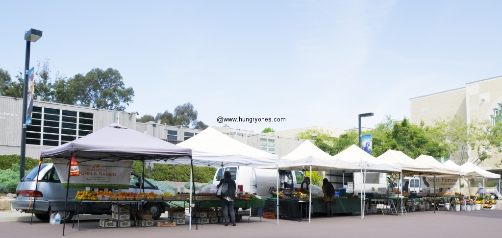 Farmers side of the market.