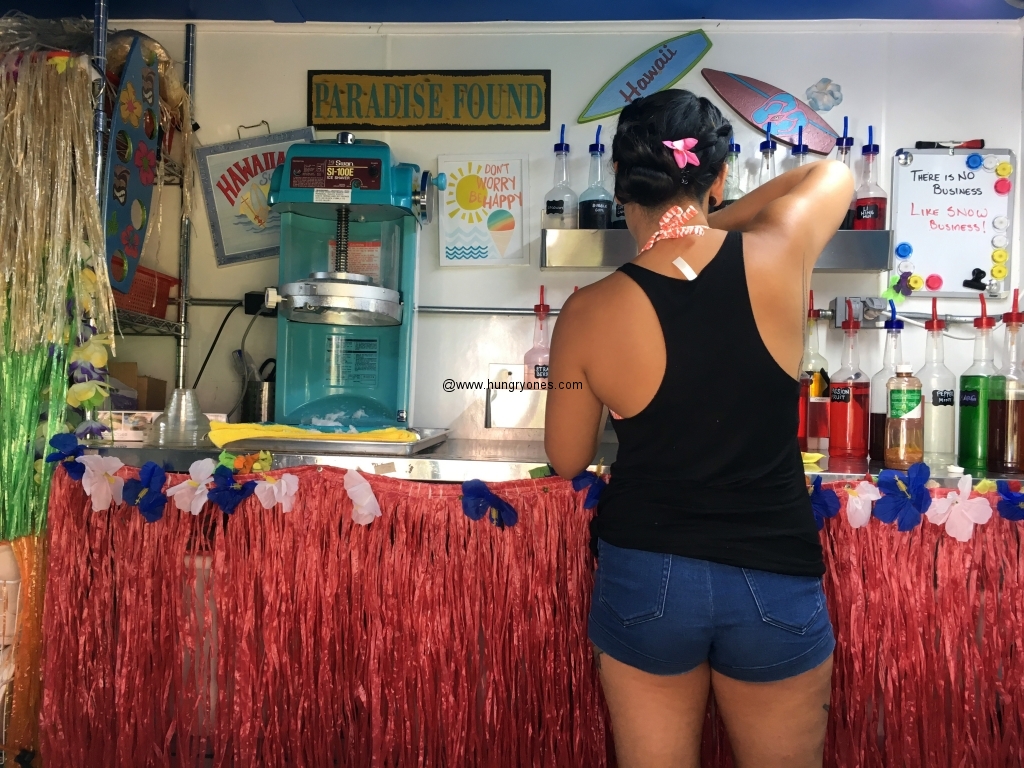 Shaved ice machine!